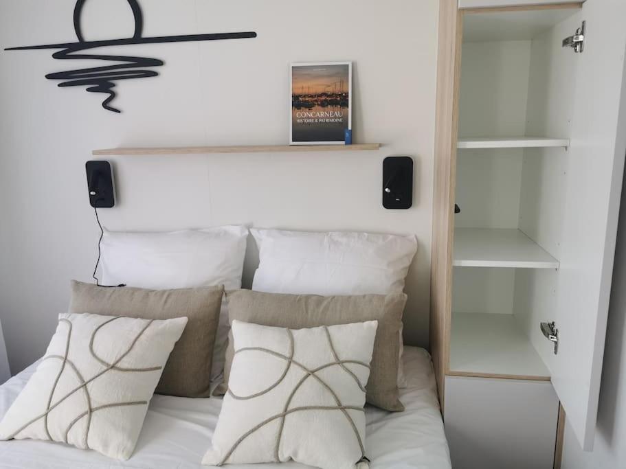Apartamento Le Stoubenn, Raffine Et Chaleureux Concarneau Exterior foto